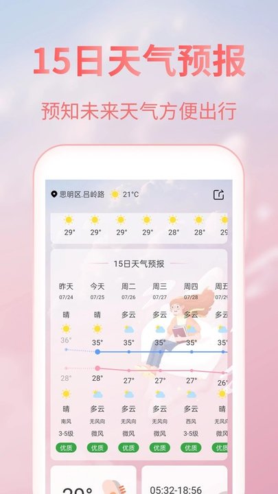 美人天氣預報