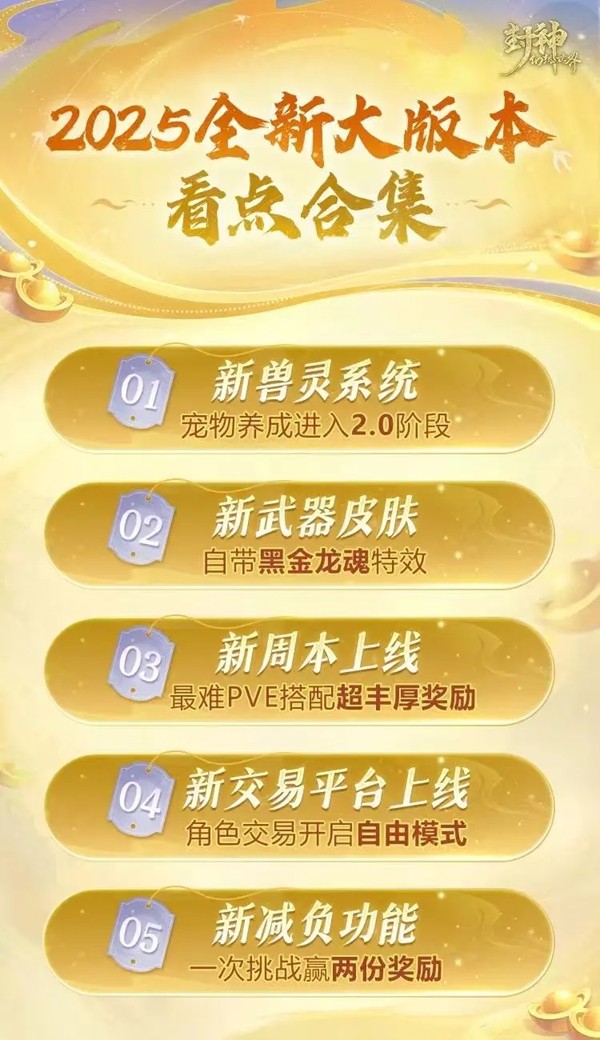 全新游戲版本更新！盡享新武器皮膚、獸靈系統和交易平臺福利！