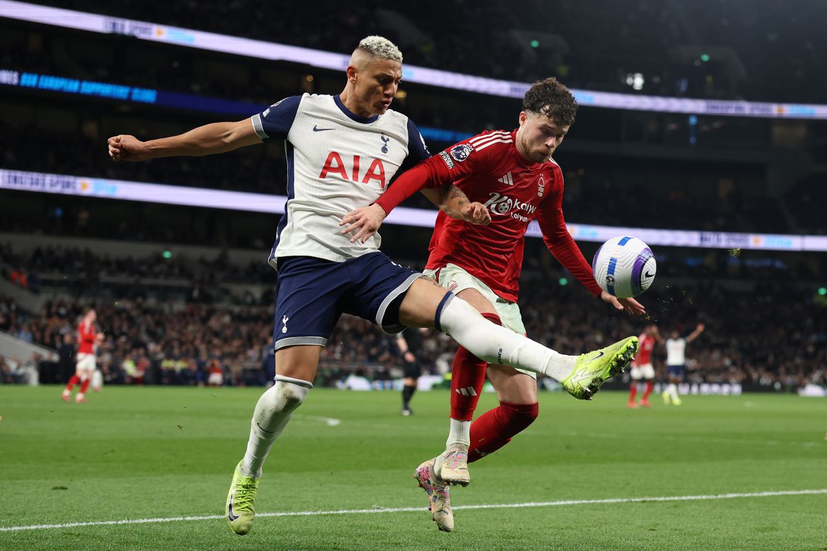 諾丁漢森林客場2-1擊敗托特納姆熱刺，英超局勢再度掀起波瀾