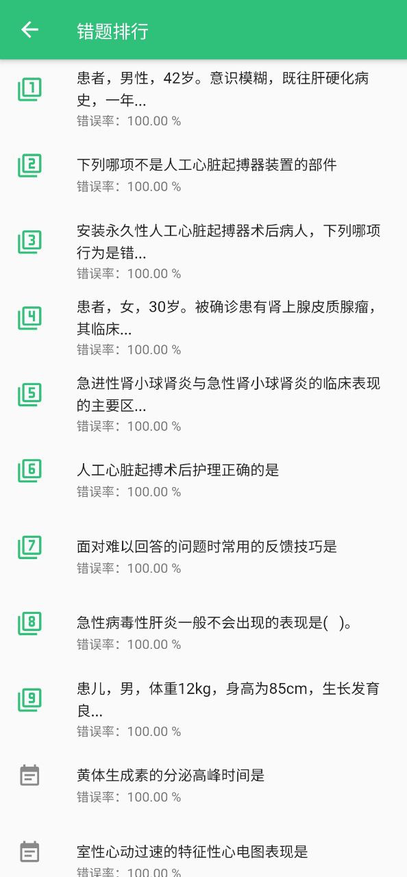 內科護理主管護師中級考什么