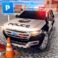 先進的警車停車場Advance Police Parking