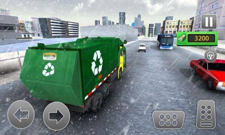 道路清掃車垃圾車Road Sweeper Garbage Truck Sim