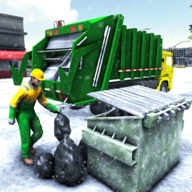 道路清掃車?yán)嘡oad Sweeper Garbage Truck Sim