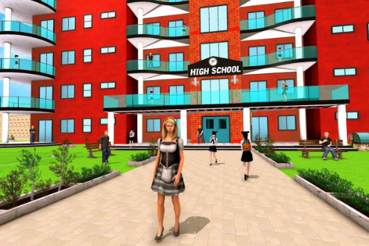 虛擬校園女生模擬器(Virtual High School Girl)