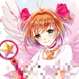 櫻花少女貼紙圖片